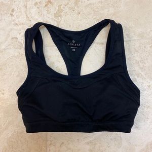 Black Athleta sports bra